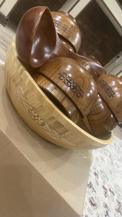 Деревянные посуды астау