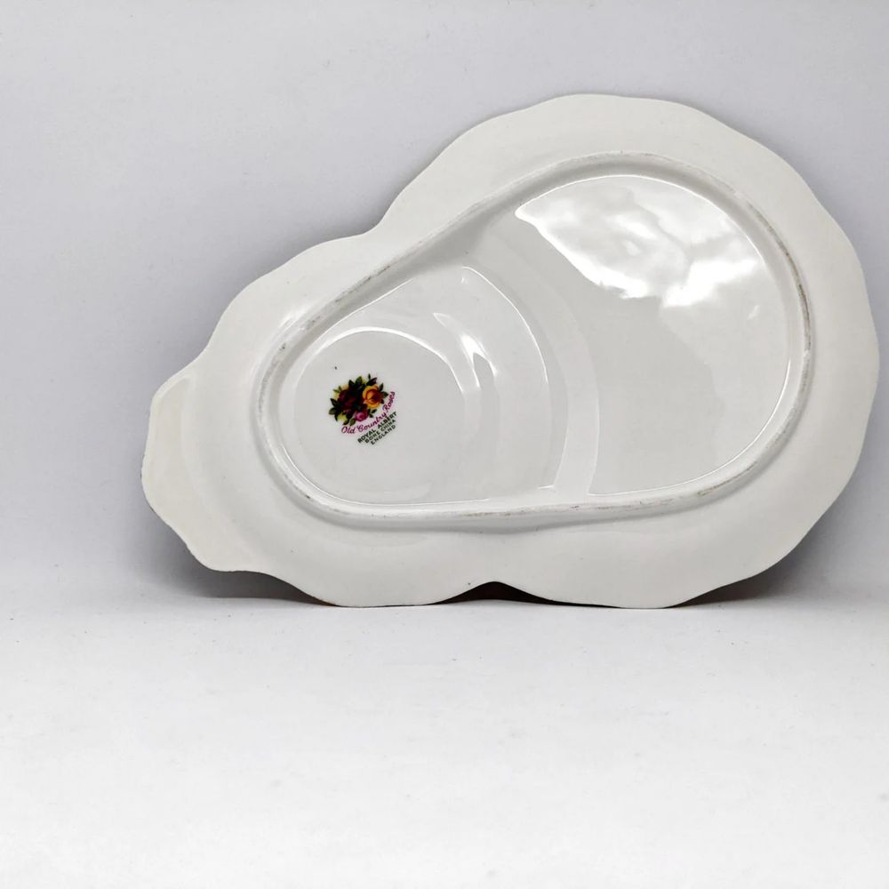 Royal Albert Old country roses тенис сет за кафе с бисквити или кекс
