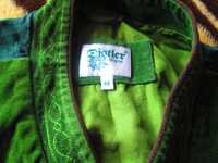 vesta catifea Distler original  verde 48