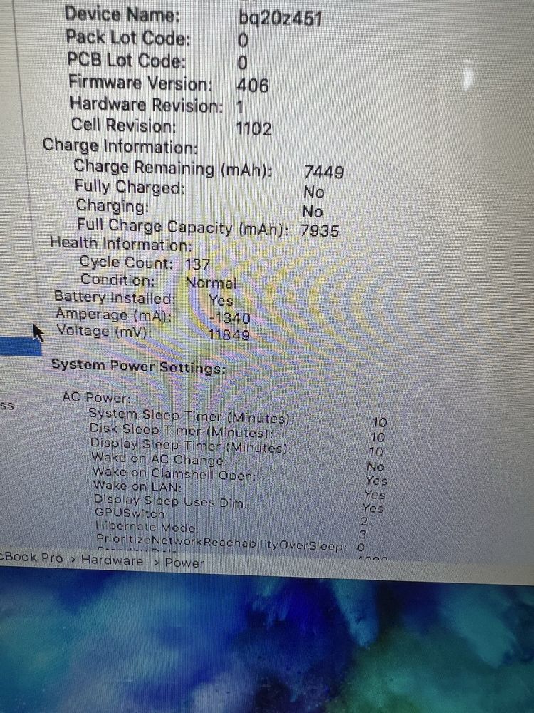 Macbook pro 17  2011 Late i7