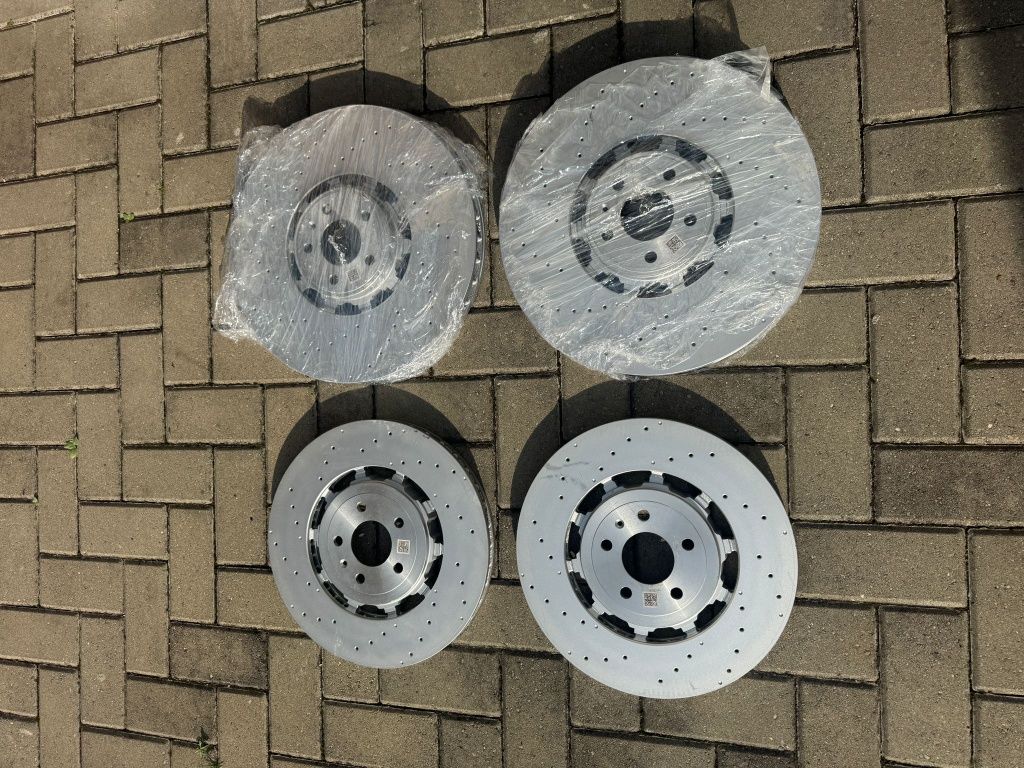Discuri frana audi rs6 rs7 originale audi brembo