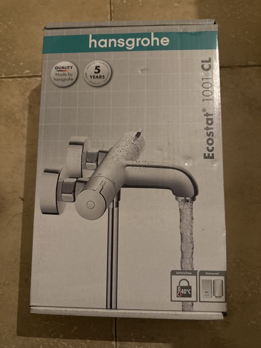 Baterie termostatata Hansgrohe Ecostat 1001 CL crom
