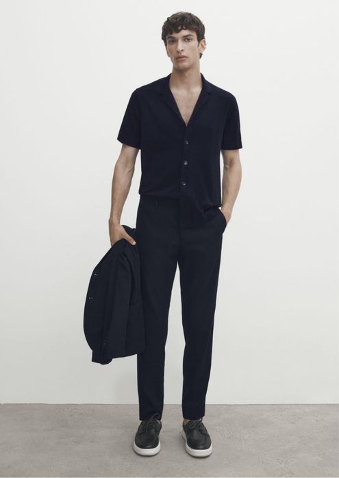 Costum Massimo Dutti, bleumarin