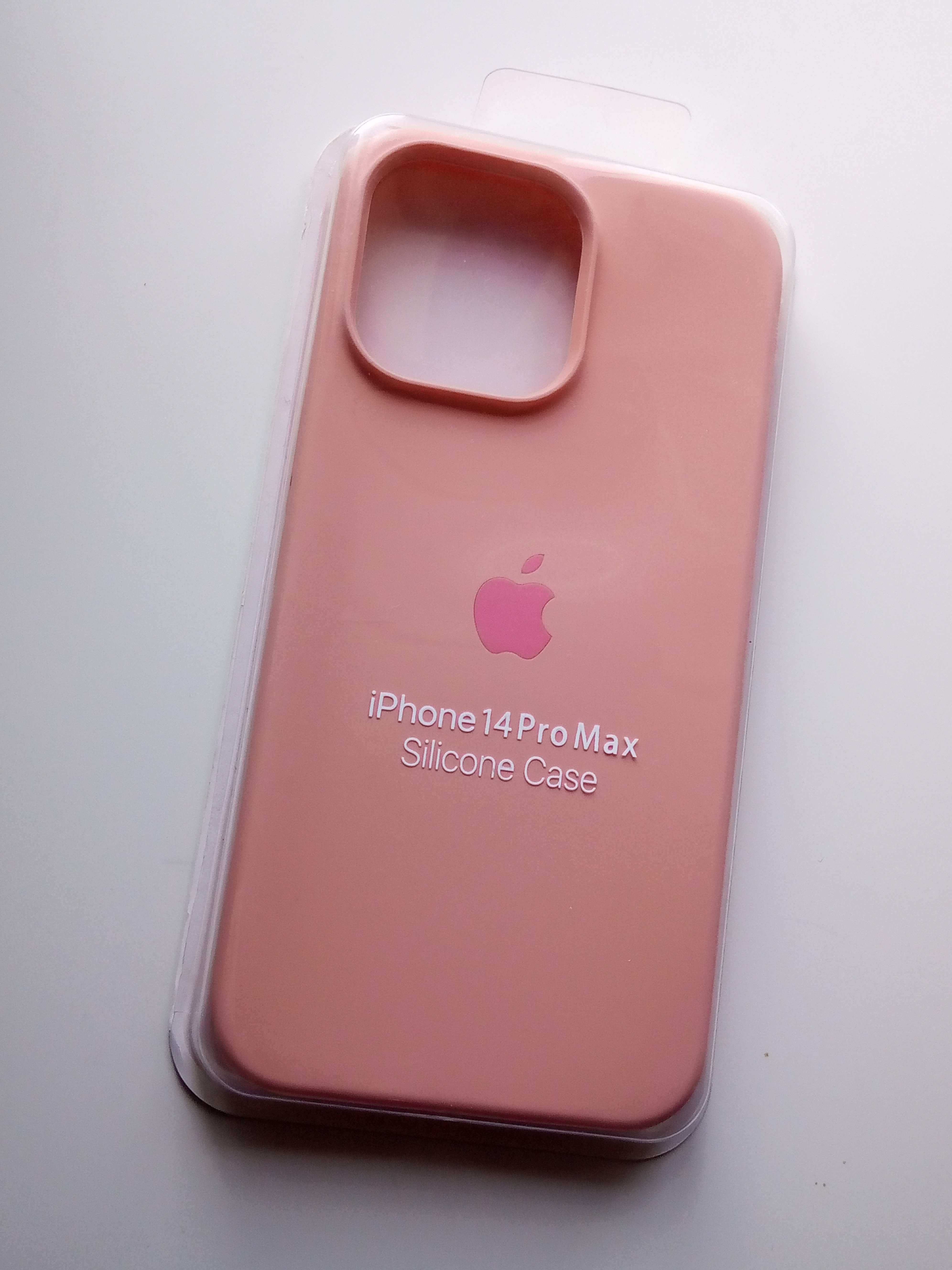 Silicone case (лого) за iPhone 14 Pro Max, 14 Pro, iPhone 14