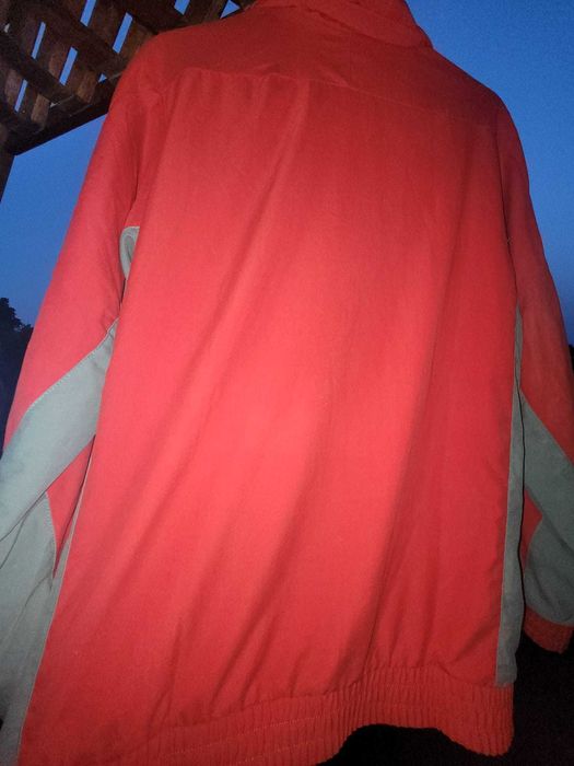 Jacheta/Hanorac Nike Rosu-alb Marimi 152-158 si 158-170