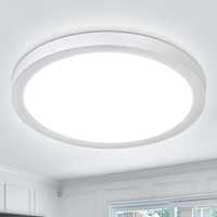 Befurglor LED таванна лампа, 18W 2000LM 5000K, IP44, Ø 23cm, бяла