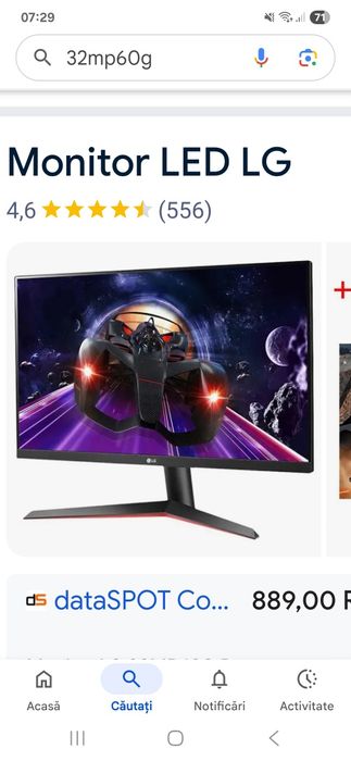 Monitor LED LG - stare foarte bună