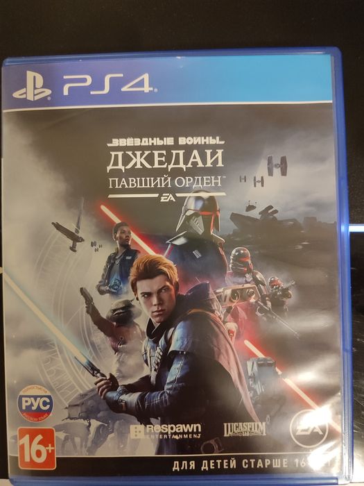 Диск Ps 4 jedi fallen order