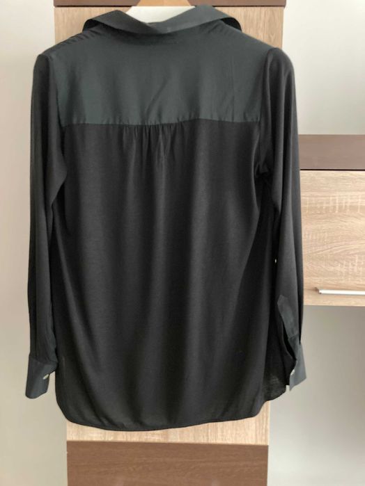 Черна риза, блуза  на iBLUES, оригинална, размер S