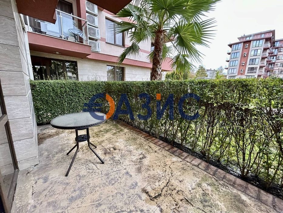 Студио в комплекс Тарсис, 33 кв. м., партер, Слънчев бряг, България,