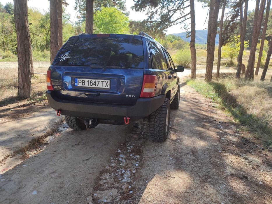 Задна метална броня за jeep grand cherokee WJ