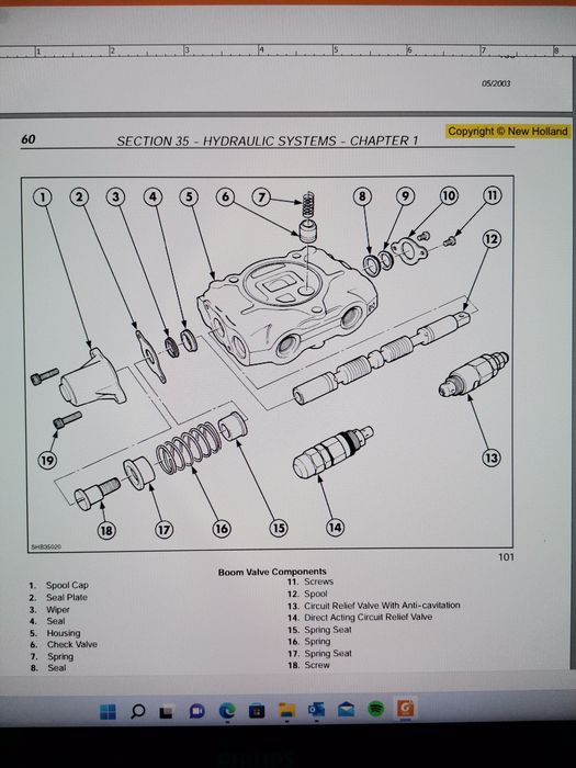 Manual New Holand b115 1000de pagini