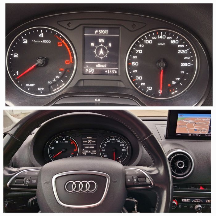 Audi A3, limousine, 09/2016, 1.6 TDI, automată S-tronic