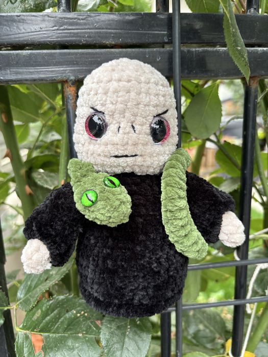 Lord Voldemort croșetat manual