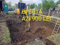 Închiriez miniexcavator bobcat buldoexcavator picon motostivuitor buld