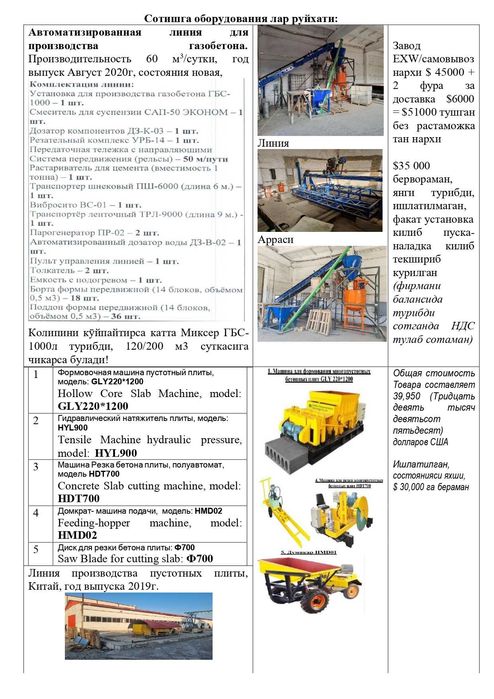 Формовочная машина пустотный плиты, модель: GLY220