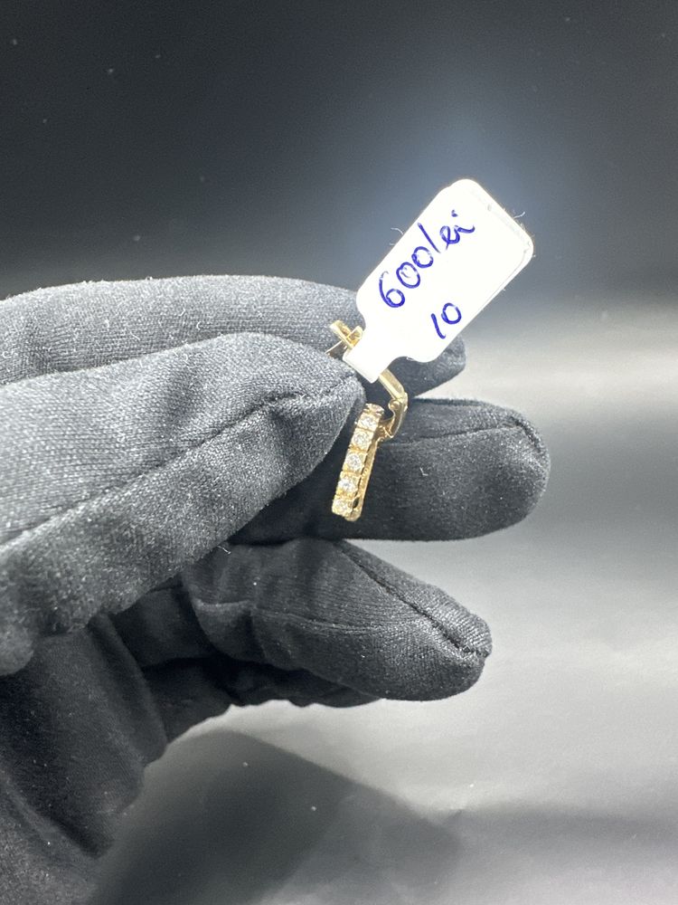 Cercei Aur 14K 1.72 Grame Matei Amanet Crangasi 10