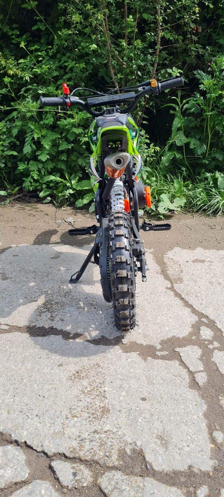 Motocross motoretă Cross Pocket Bike pentru copii cu motor pe benzina