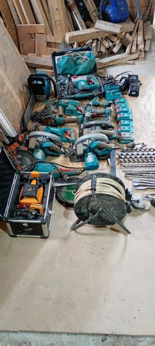 Vând Laser,circulare, ,burghiuri