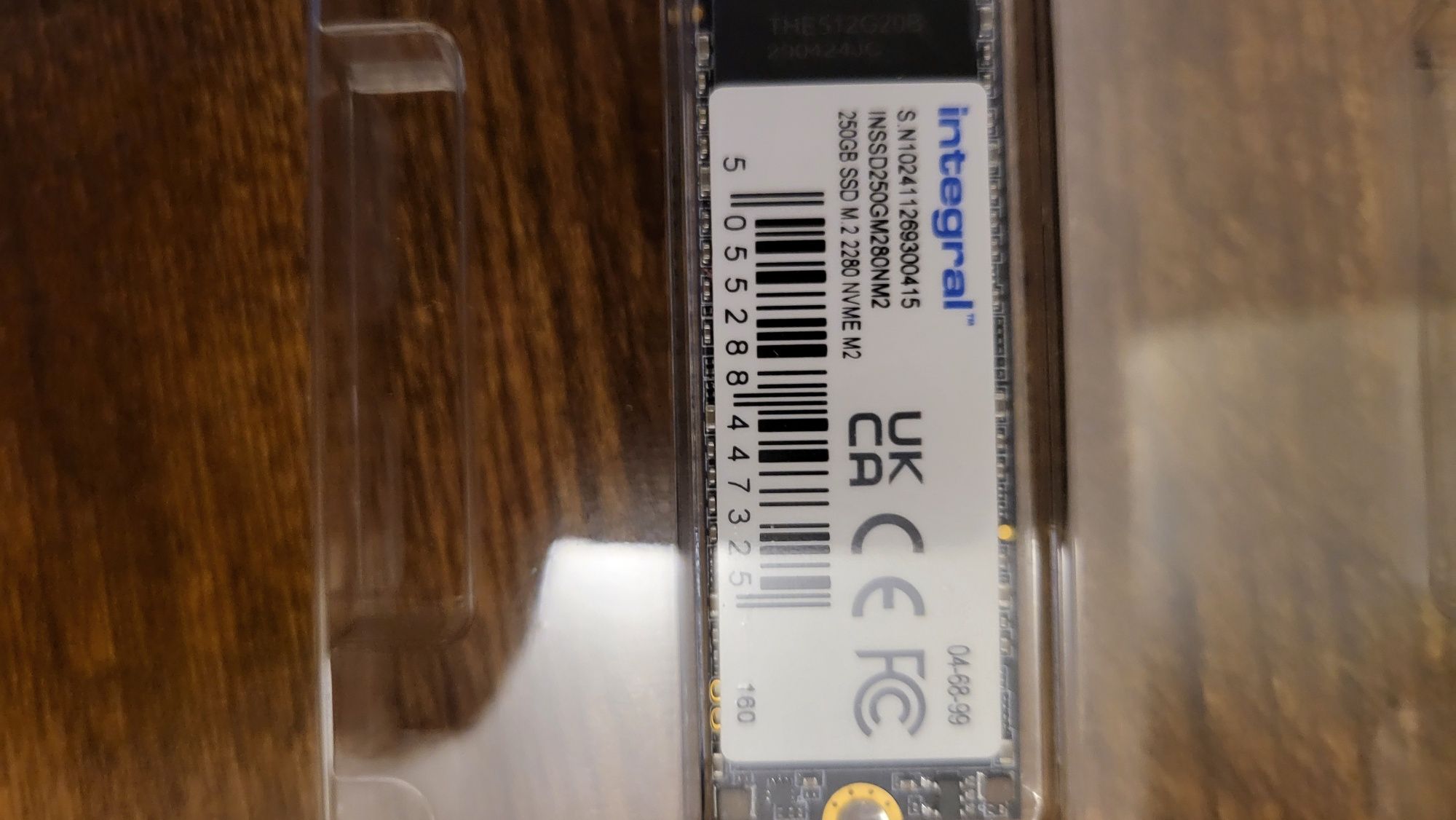 SSD Integral 250GB NVMe M.2 2280