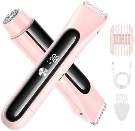 Нова Електрическа самобръсначка за жени мокро/сухо бръснене, LED екран