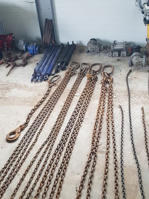 Lanț 4 șiruri ridicare sarcini macara zală 14 mm 10mm