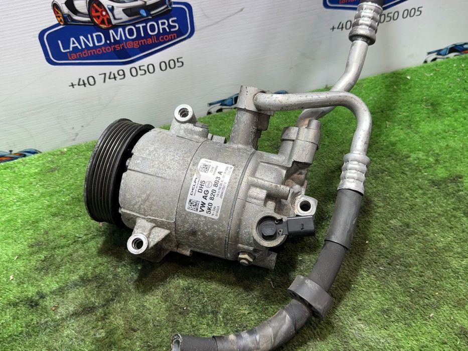 COMPRESOR AC VOLSKWAGEN PASSAT BlueMotion 2.0 DIESEL 2014 COD OEM 5K0820803A / BERLINA 2010-2014