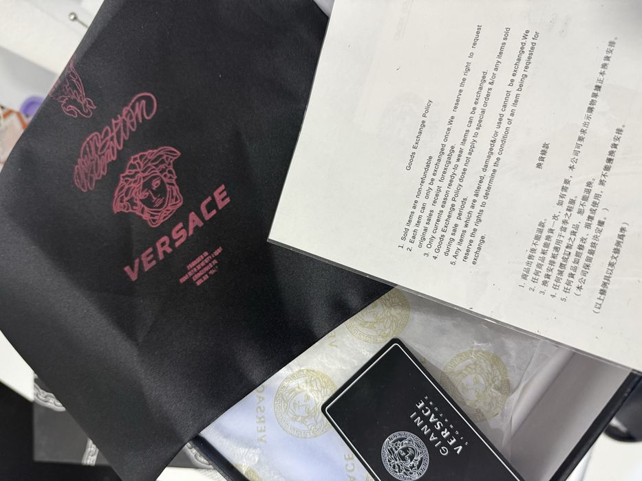 Versace Chain Reaction White