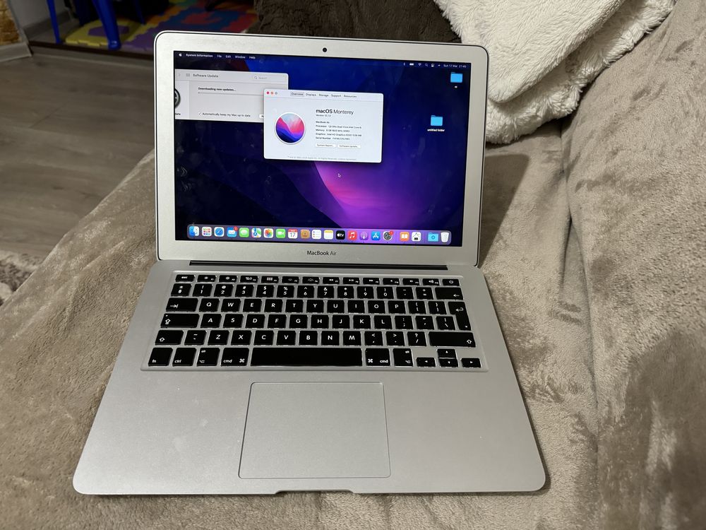 Macbook air 13 8Gb 256 GB SSD