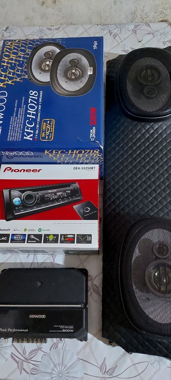 Pioneer kalonka mafon usilitel polka matiz Kenwood  srochni srocni