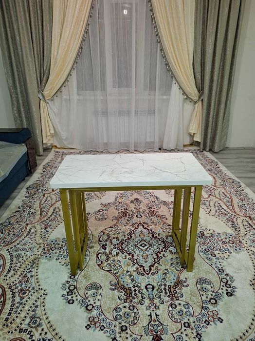 Акция Гостиный Кухонный Стол Трансформер Туздыбастау Мебель Раскладной