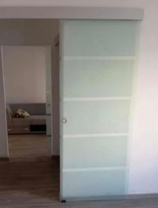 Usi culisante din sticla cu sistem de culisare