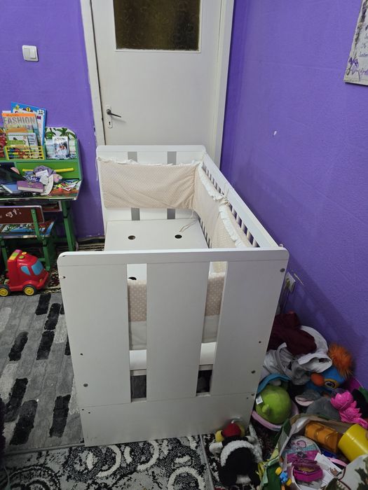 Vând pătuț bebe folosit