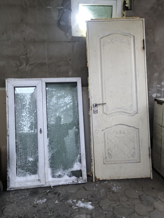 Есік жане терезе сатылады