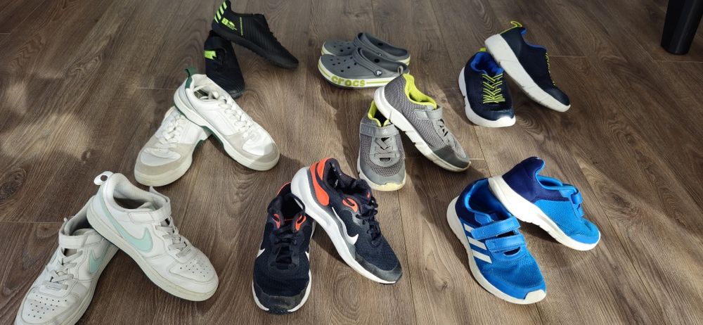 Маратонки Nike, Adidas, Geox 32 и 33