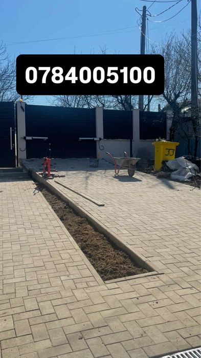 Transformă-ți curtea cu pavaje de calitate – echipă cu experiență!”