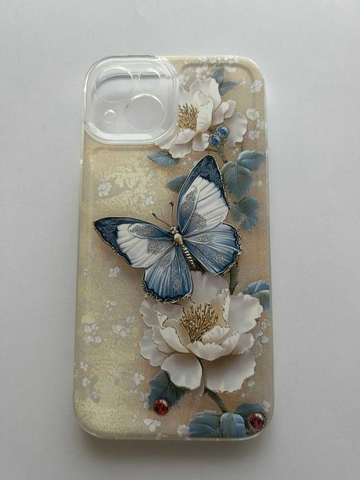 Carcasă iPhone13 Fluture 3D–Model Premium Nou Protectie+Design Elegant
