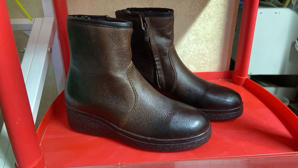 Зимние мужские сапоги натуральная кожа есть оптом