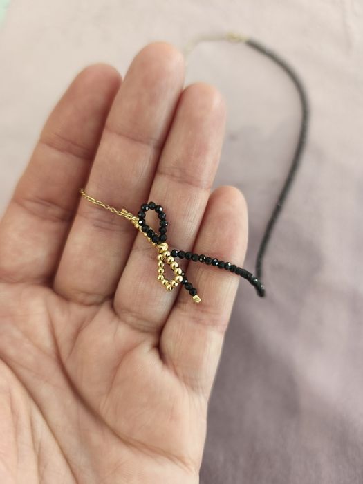 Colier aur 14k si spinel