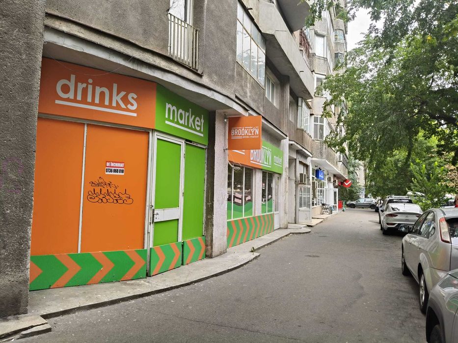 Spatiu comercial Crangasi – 60 mp utili, vitrina 11 ml, 2.000 EUR/luna