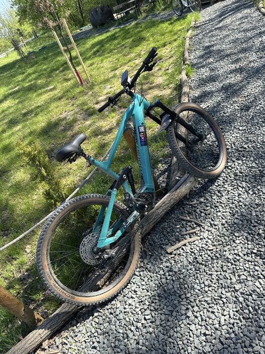 Bicicleta electrica MTB Moustache Samedi 27 Trail 6 2020 full suspensi