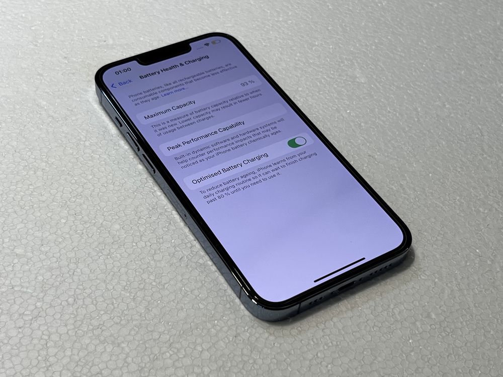 iPhone 13 PRO 128Gb Sierra Blue Neverlocked 93-% viata bateriei