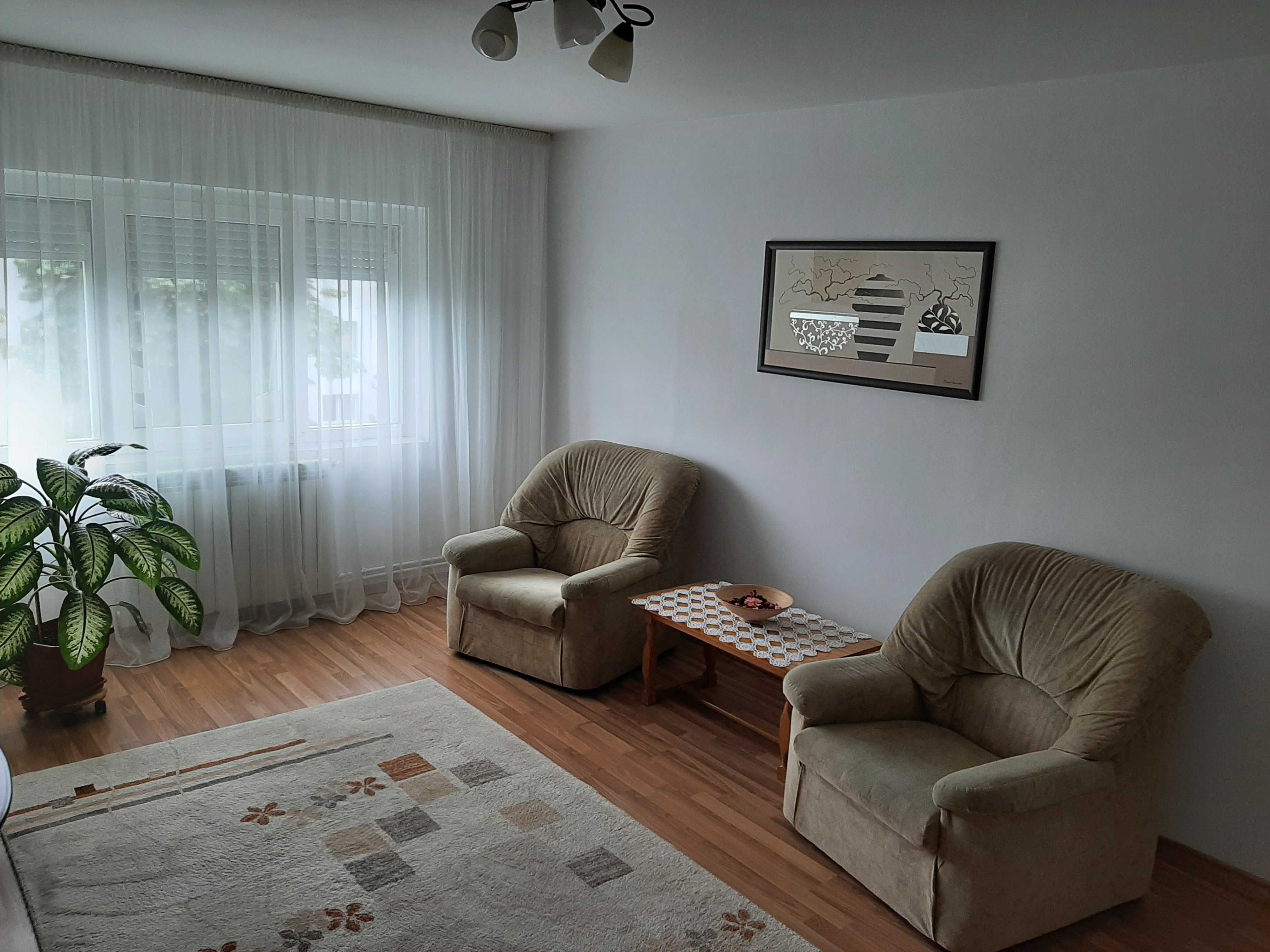 Inchiriez ap 2 cam 52mp, decomandat, et 3/4, rondou Doja cu Saligny