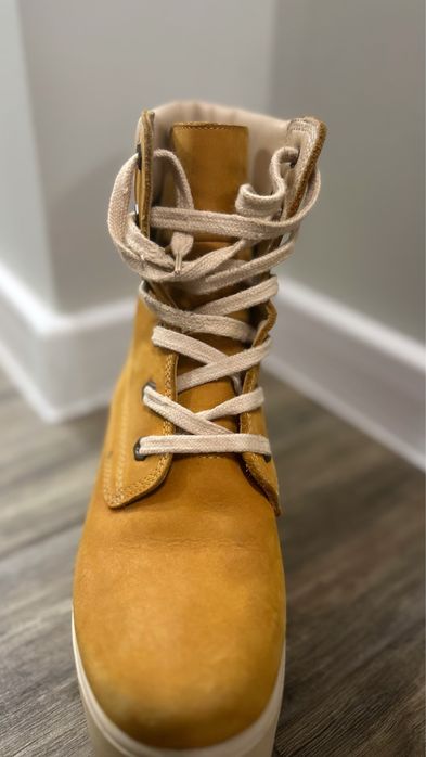 Зимни боти от набук (естествена кожа)