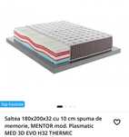 Saltea pat spuma cu memorie