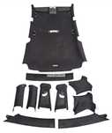 Tapiterie plafon negru B6 + stalpi alcantara Combi Vw Passat B6 Combi