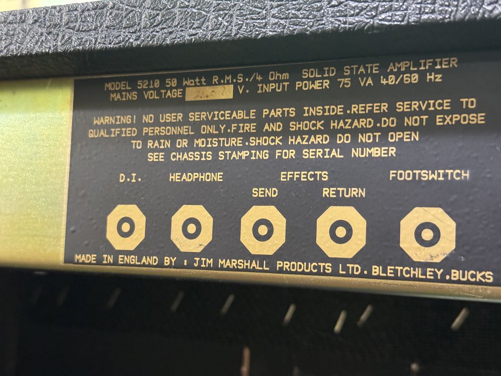 Marshall 5210 - Кубе ( JCM800 )