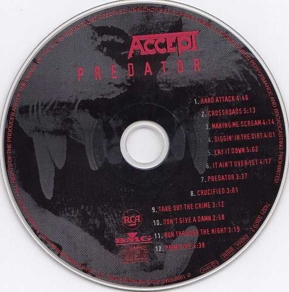 CD Accept - Predator 1996