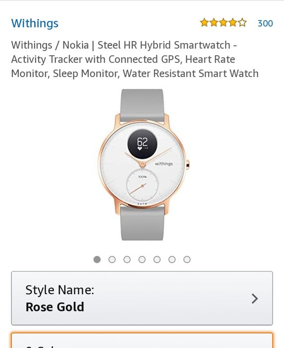 Hybrid smartwatch dama
