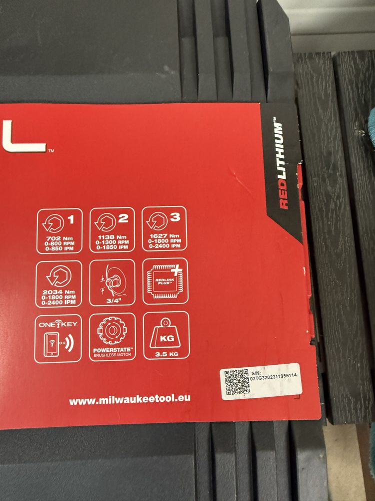 Milwaukee M18 ONEFHIWF34 Pistol de Impact NOU